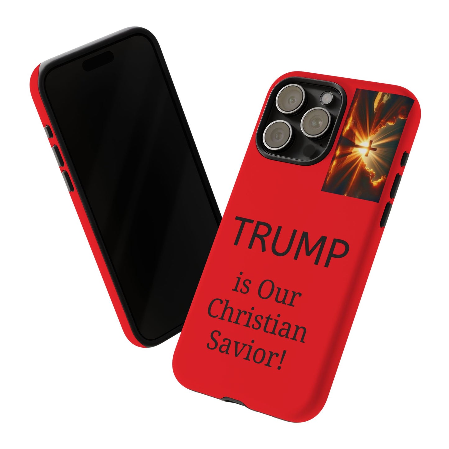 Trump is Our Christian Savior BLESSED phone case 2