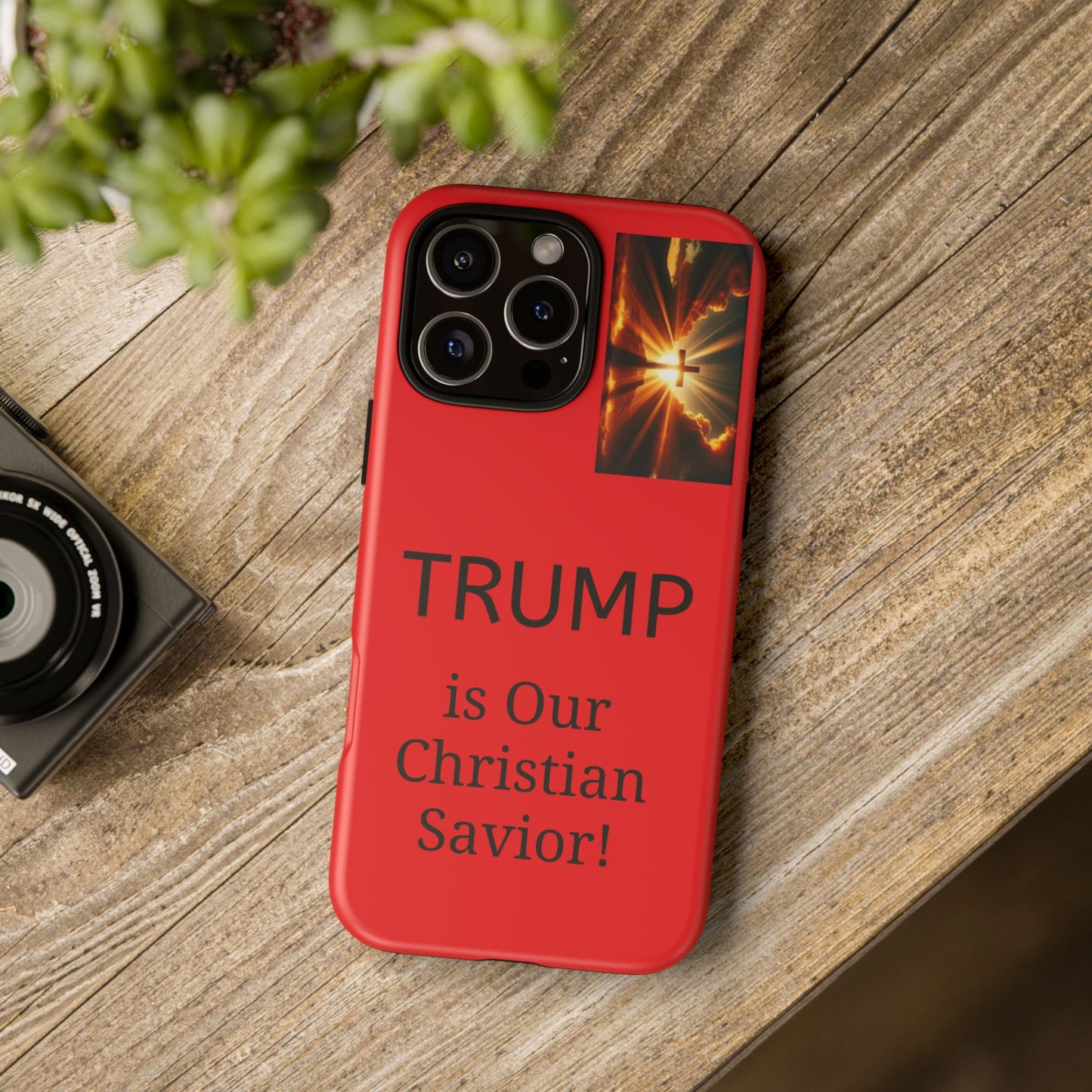 Trump is Our Christian Savior BLESSED phone case 2