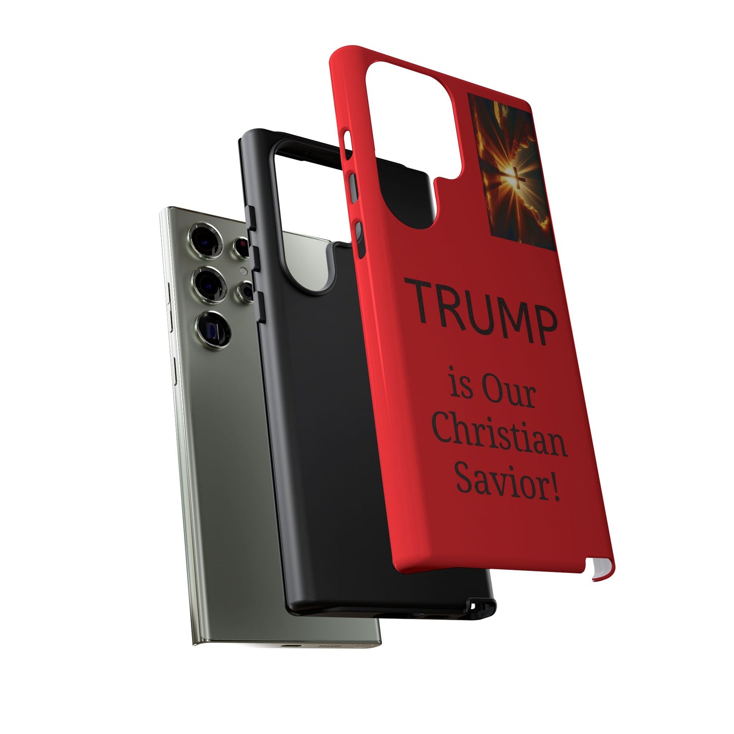 Trump is Our Christian Savior BLESSED phone case 2