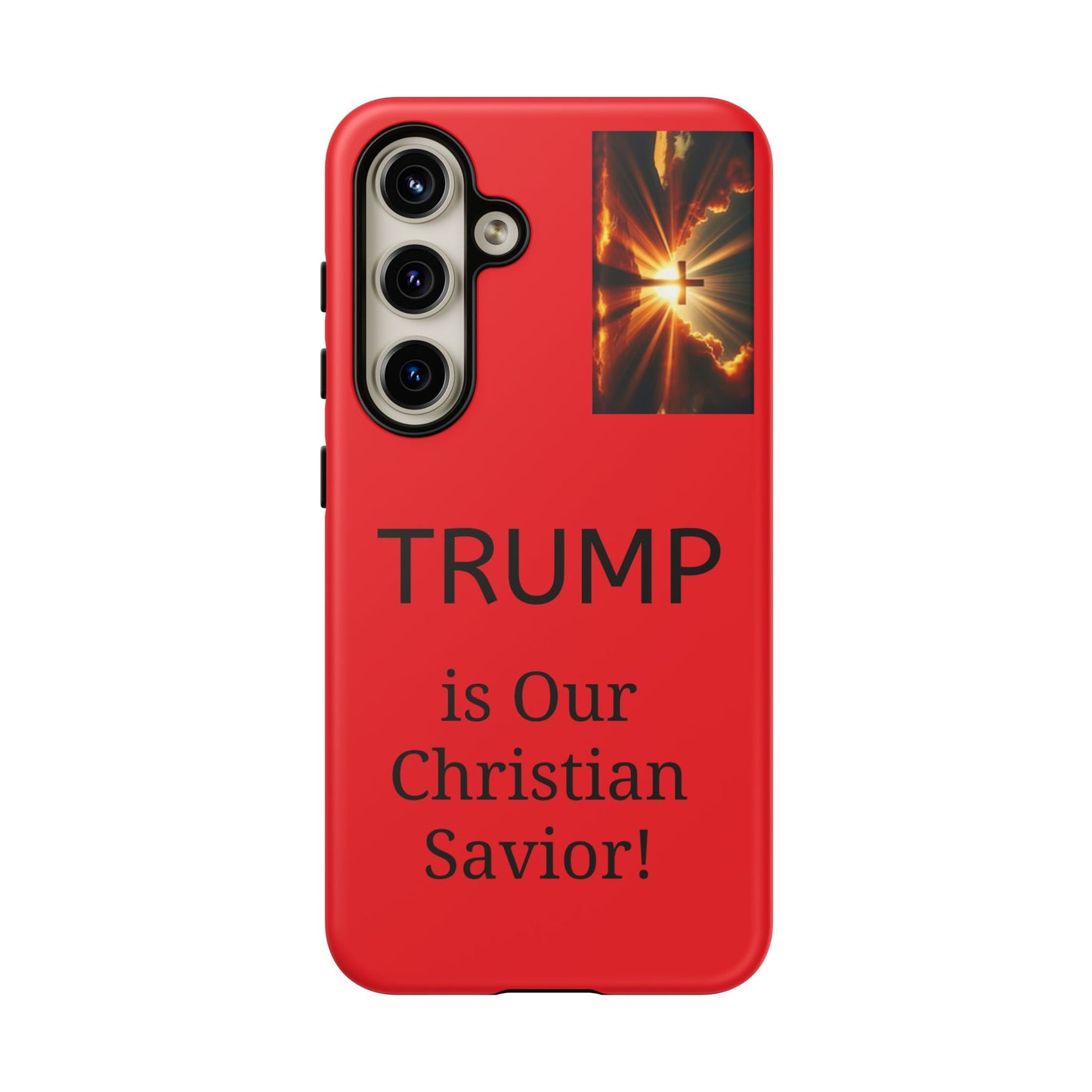 Trump is Our Christian Savior BLESSED phone case 2