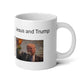 Our Saviors Jesus and Trump BLESSED jumbo coffee mug 20oz