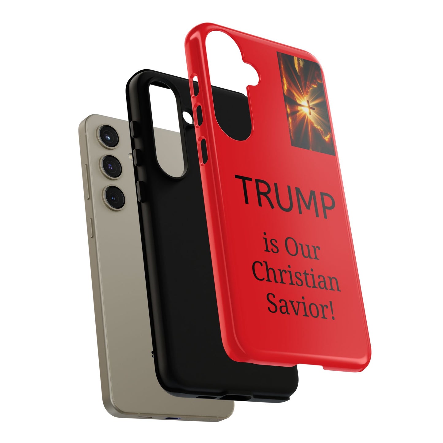 Trump is Our Christian Savior BLESSED phone case 2