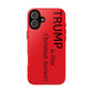 Trump is Our Christian Savior BLESSED phone case