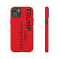 Trump is Our Christian Savior BLESSED phone case