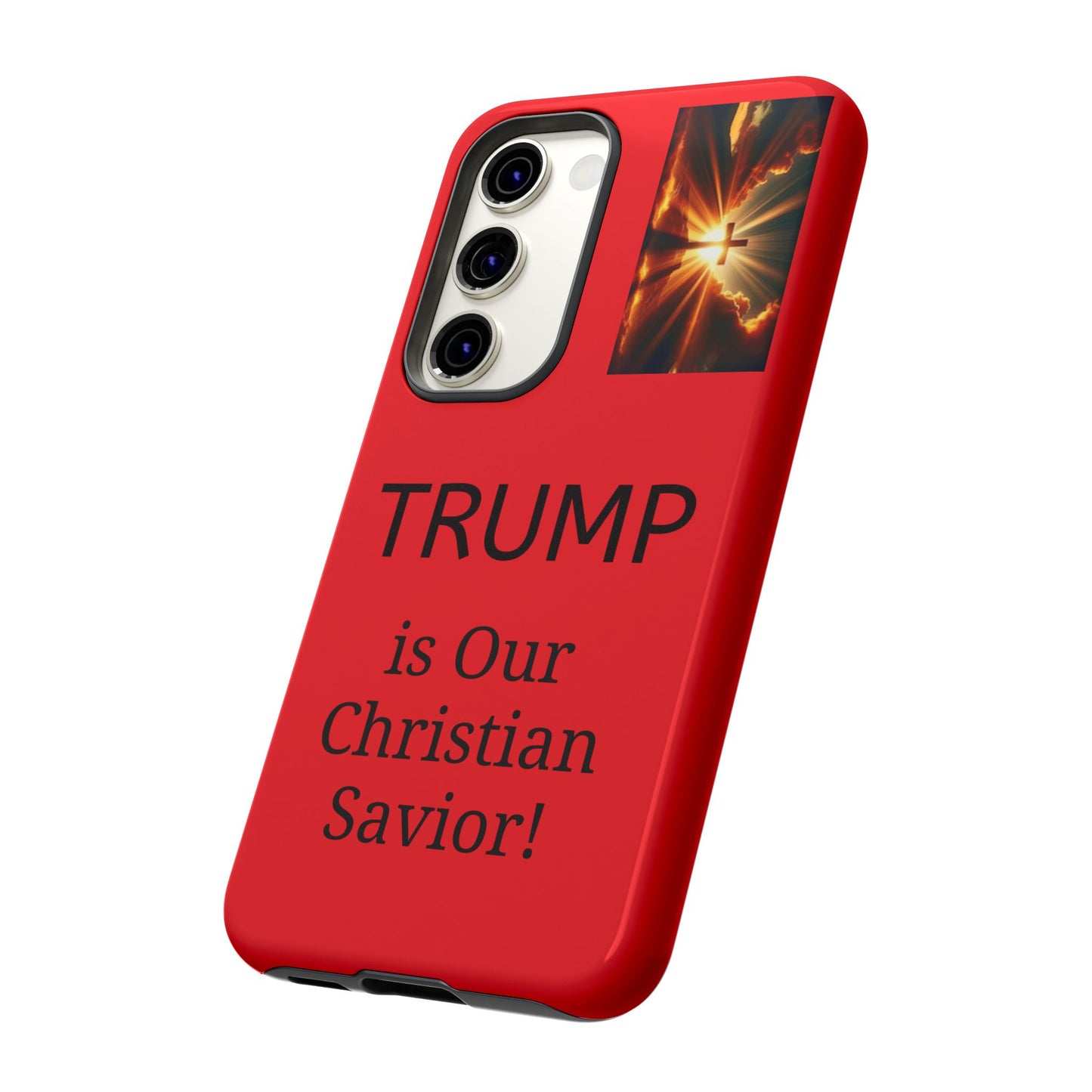 Trump is Our Christian Savior BLESSED phone case 2