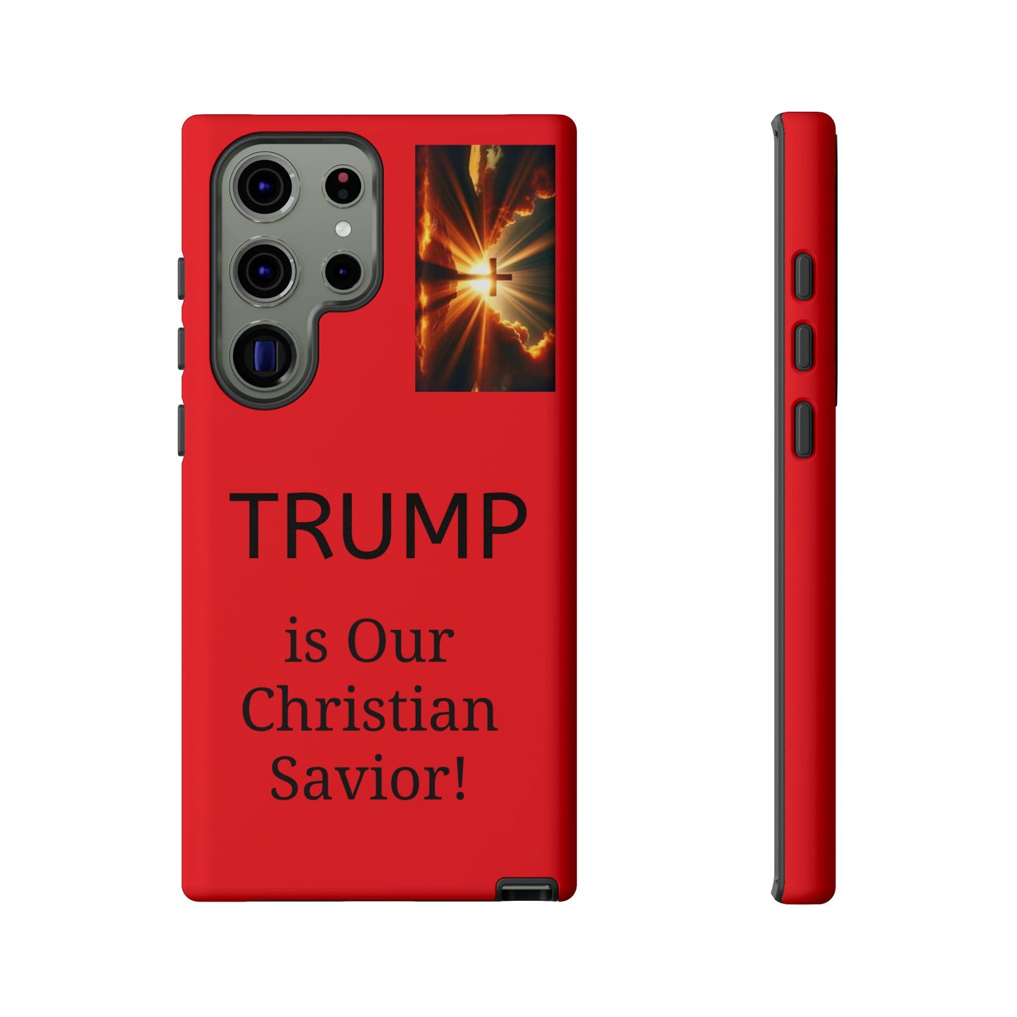 Trump is Our Christian Savior BLESSED phone case 2