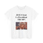 Jesus Sent us Trump! BLESSED unisex heavy cotton tee