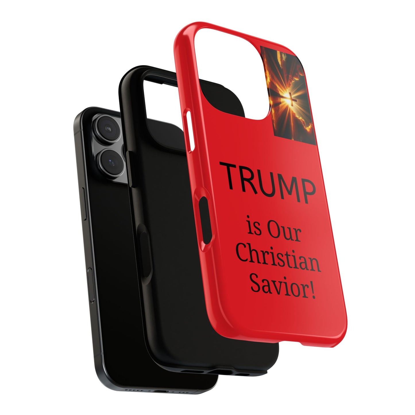 Trump is Our Christian Savior BLESSED phone case 2