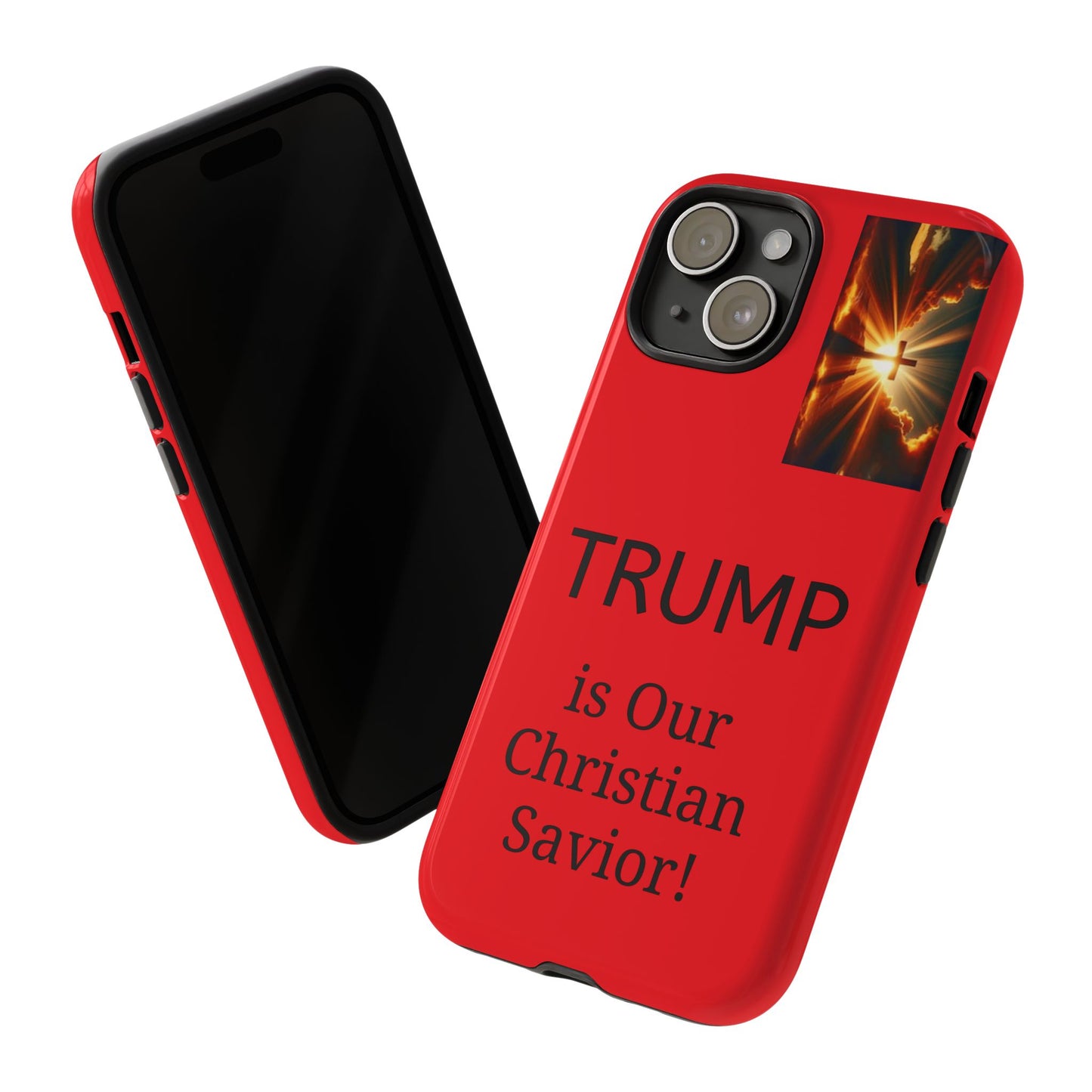 Trump is Our Christian Savior BLESSED phone case 2