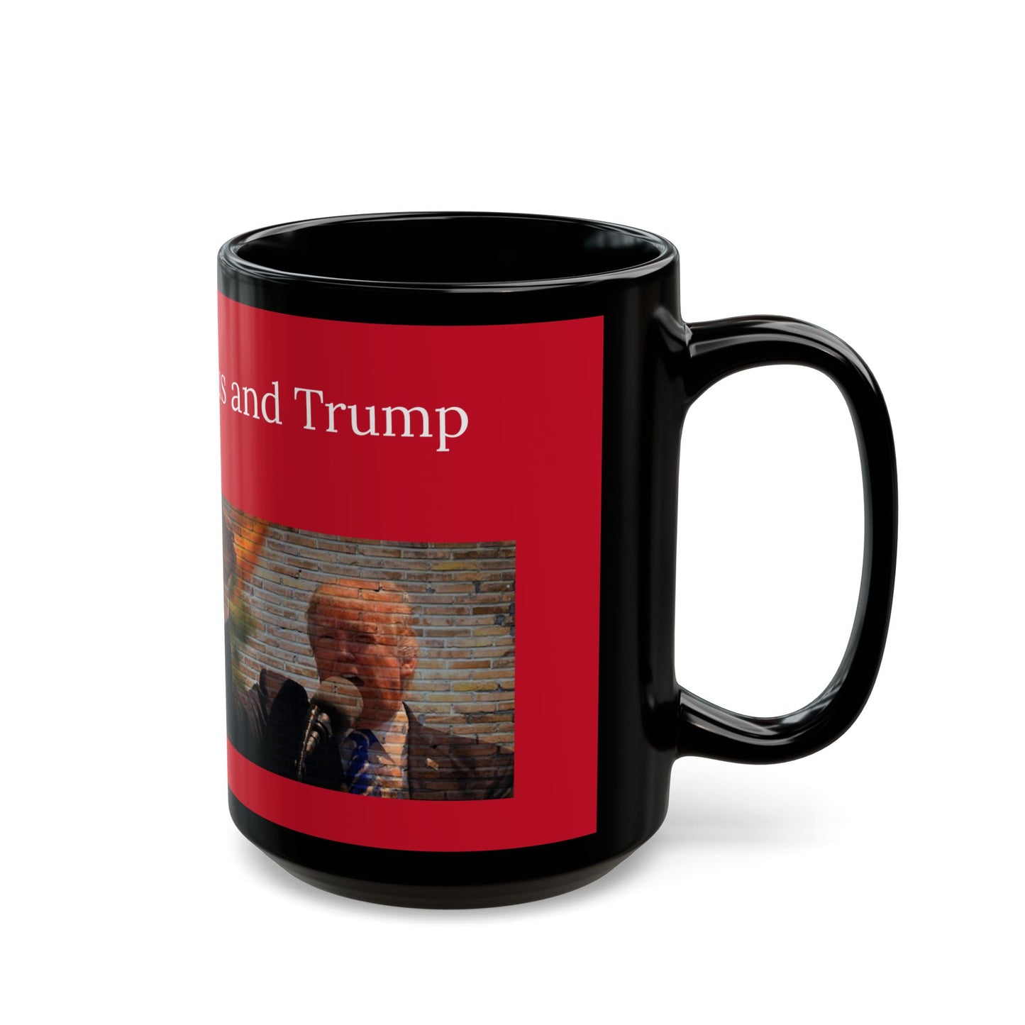 Our Saviors Jesus and Trump! BLESSED coffee mug 11oz