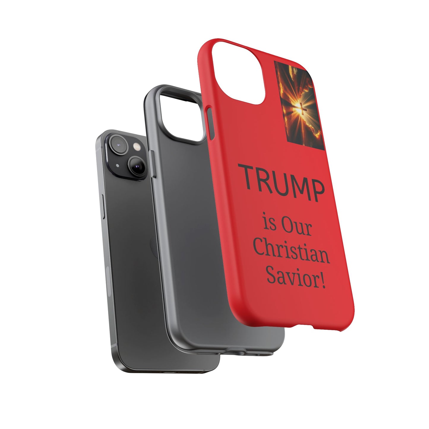 Trump is Our Christian Savior BLESSED phone case 2