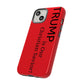 Trump is Our Christian Savior BLESSED phone case