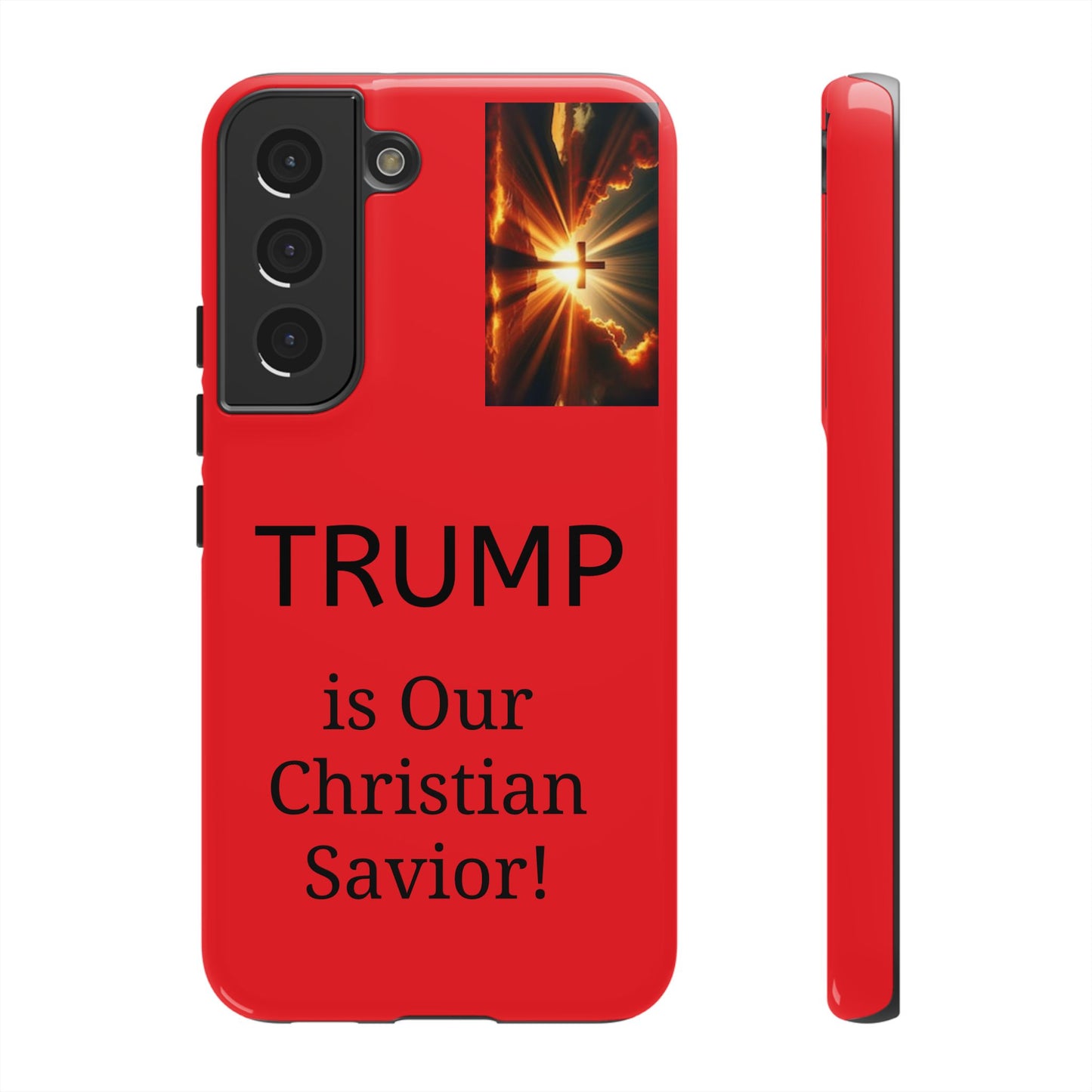 Trump is Our Christian Savior BLESSED phone case 2