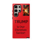 Trump is Our Christian Savior BLESSED phone case 2