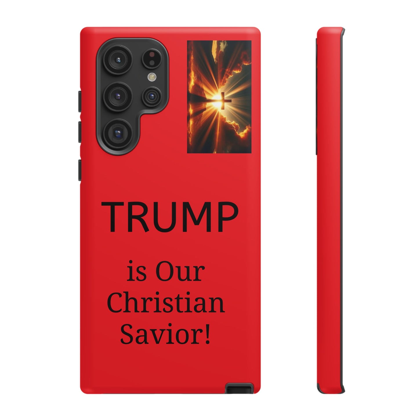 Trump is Our Christian Savior BLESSED phone case 2