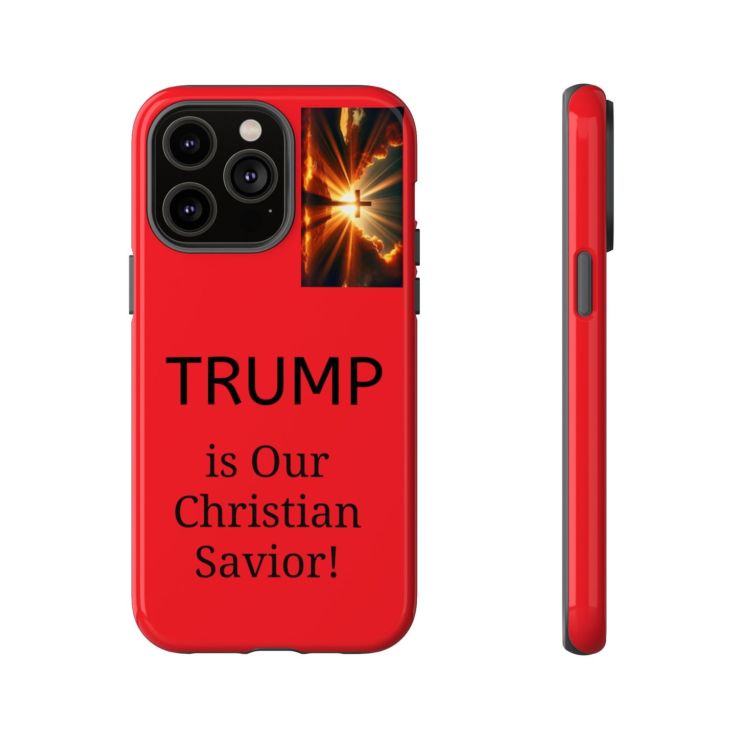 Trump is Our Christian Savior BLESSED phone case 2