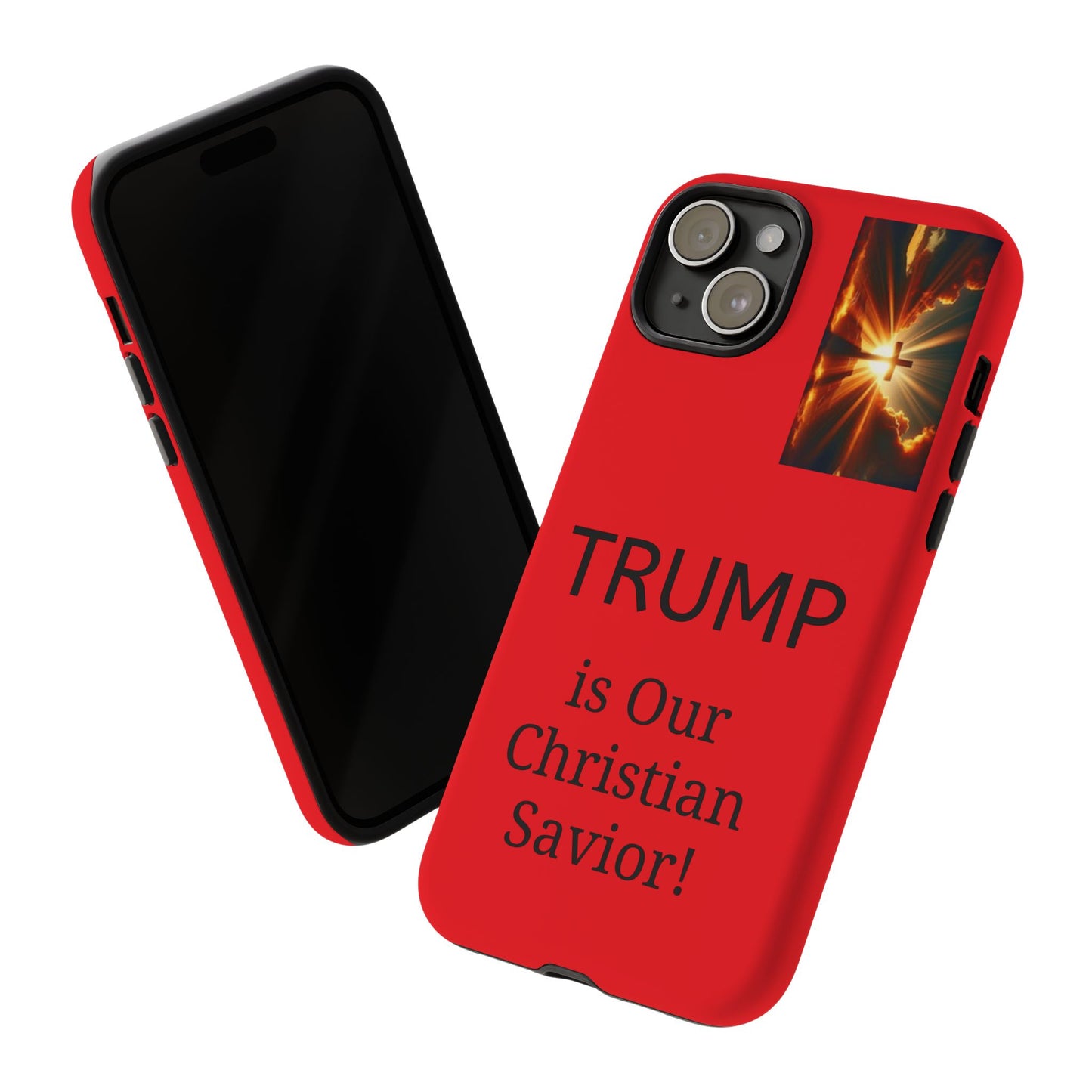 Trump is Our Christian Savior BLESSED phone case 2