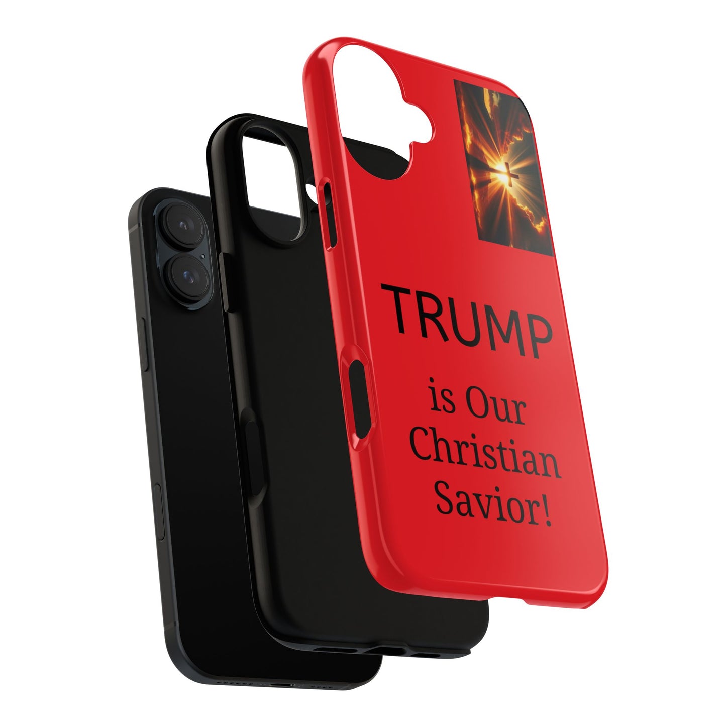 Trump is Our Christian Savior BLESSED phone case 2