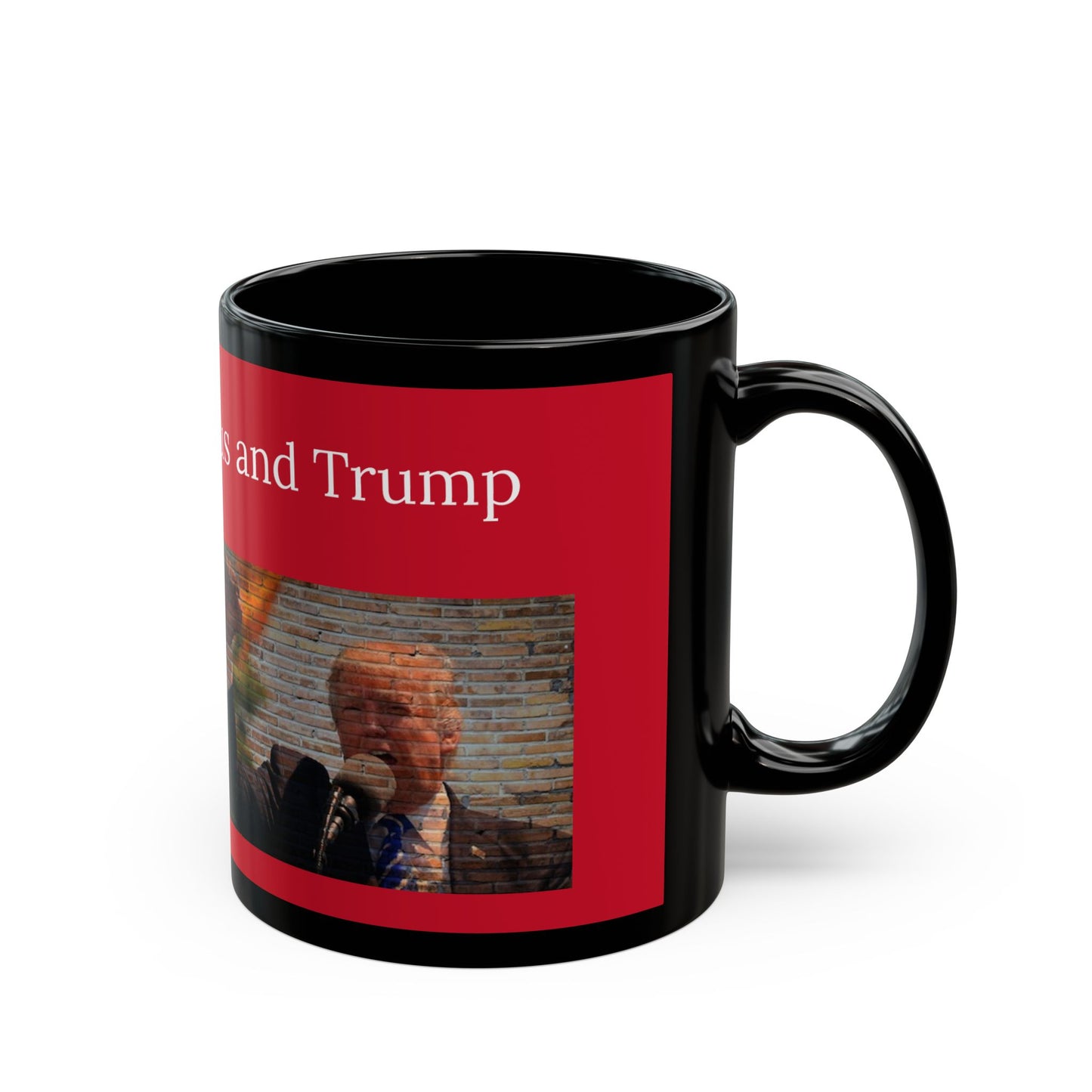 Our Saviors Jesus and Trump! BLESSED coffee mug 11oz