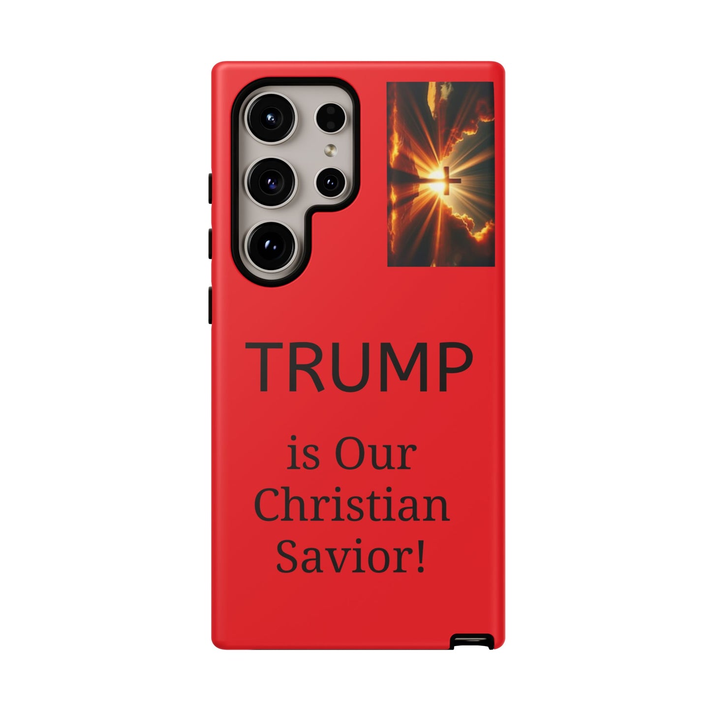 Trump is Our Christian Savior BLESSED phone case 2