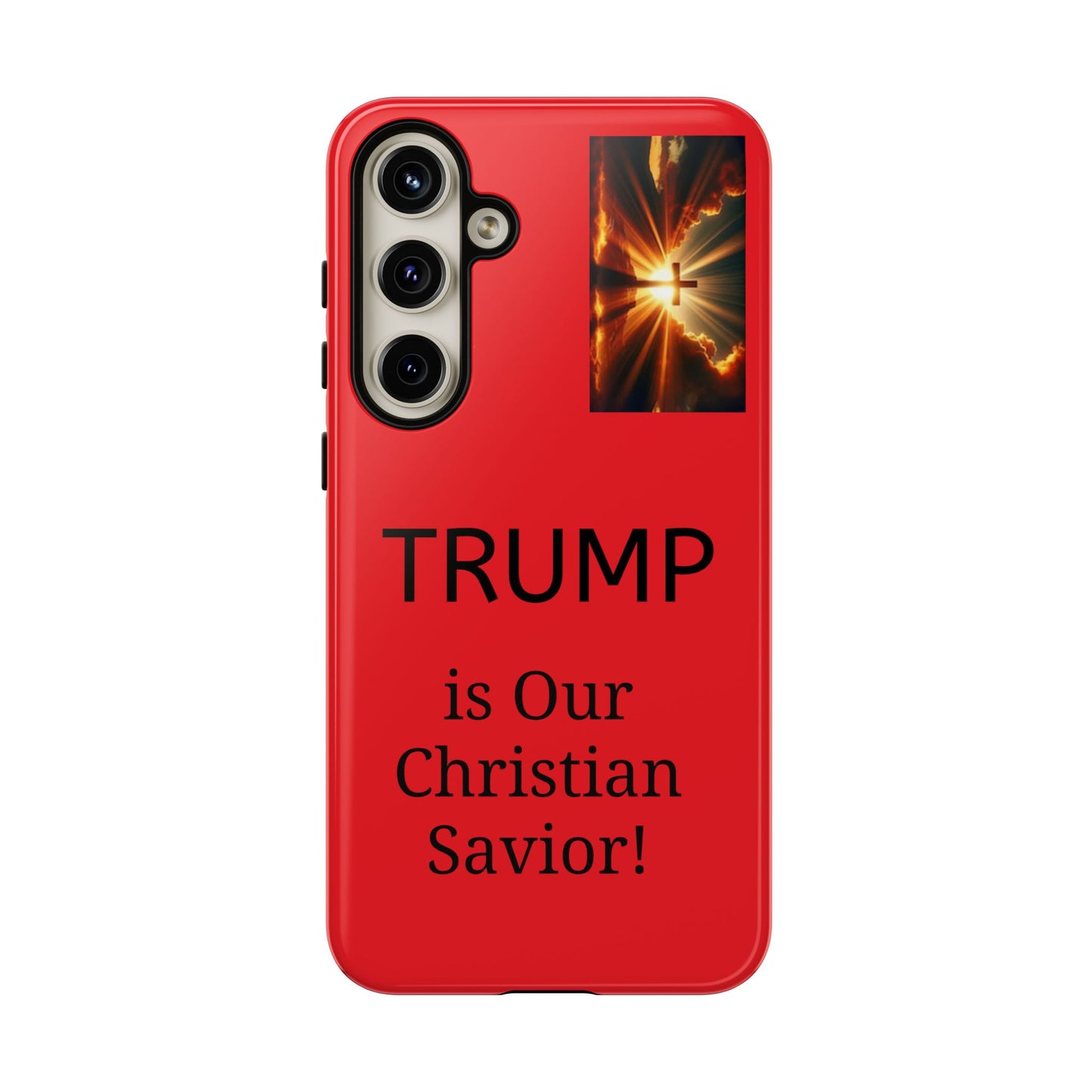 Trump is Our Christian Savior BLESSED phone case 2