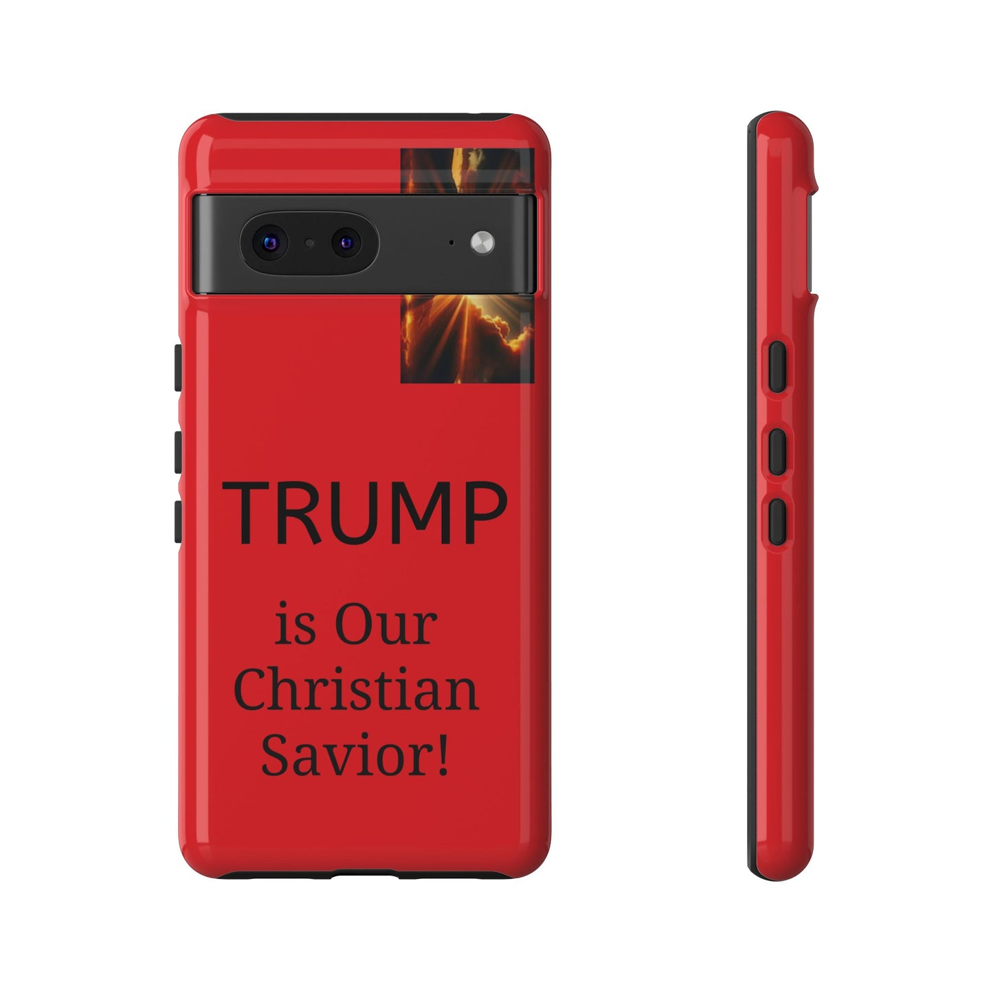 Trump is Our Christian Savior BLESSED phone case 2