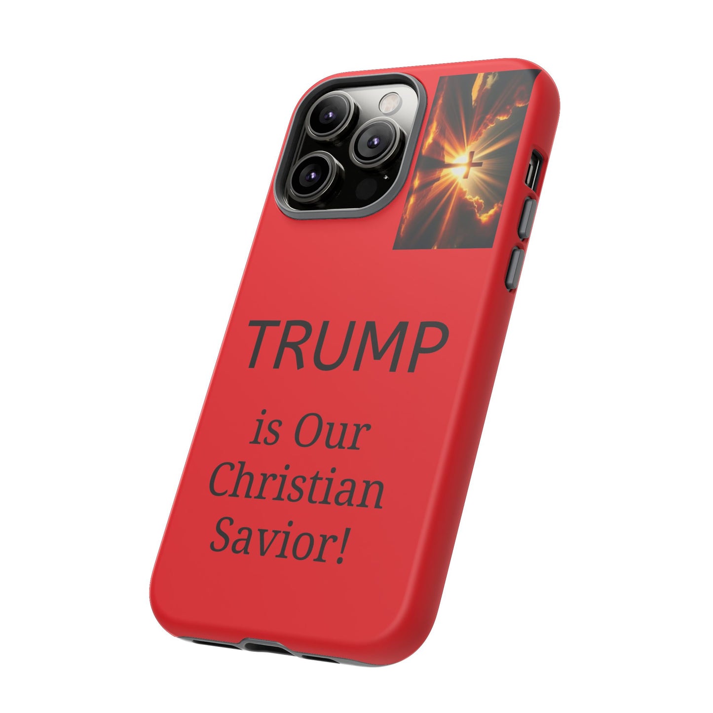 Trump is Our Christian Savior BLESSED phone case 2