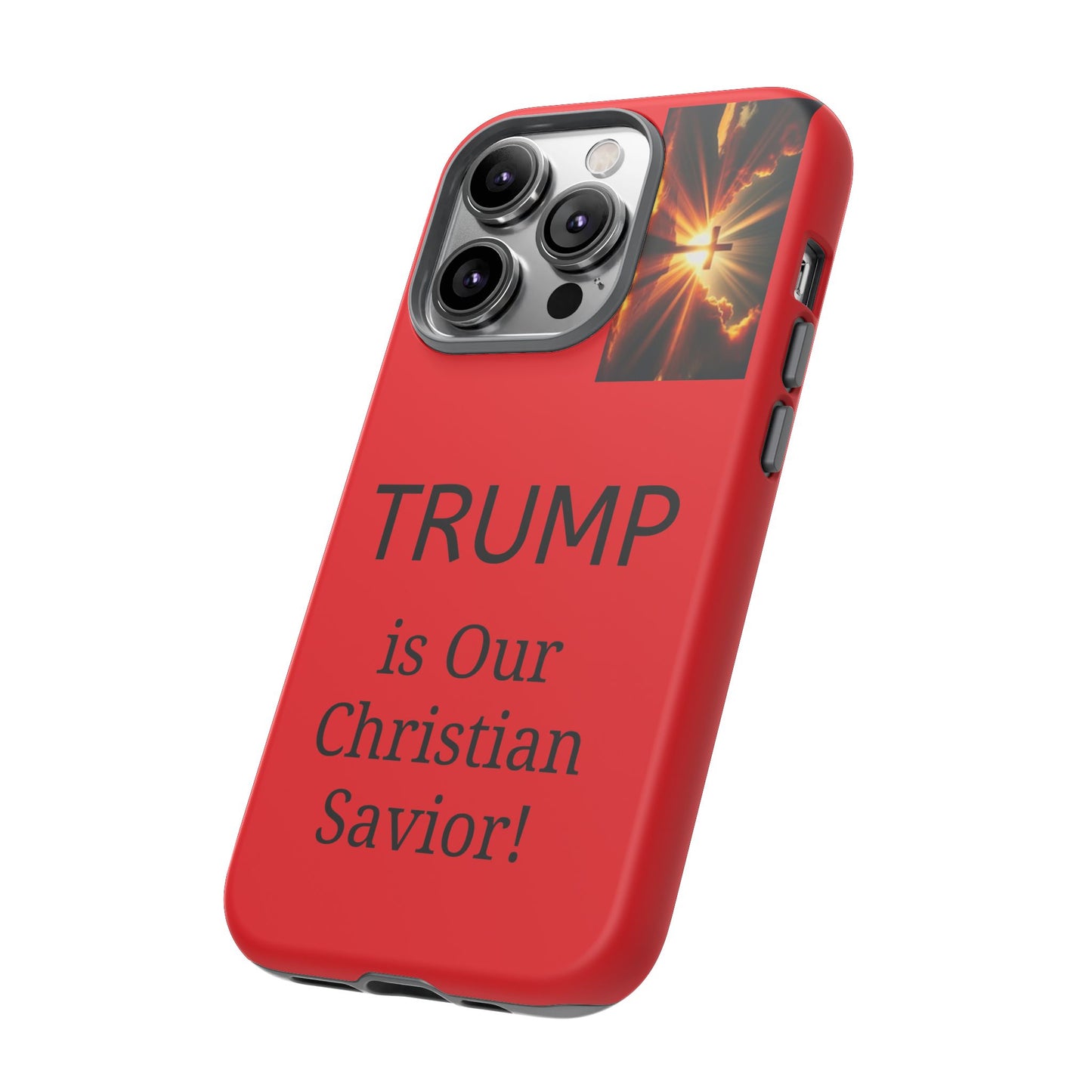 Trump is Our Christian Savior BLESSED phone case 2