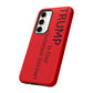 Trump is Our Christian Savior BLESSED phone case