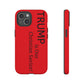 Trump is Our Christian Savior BLESSED phone case