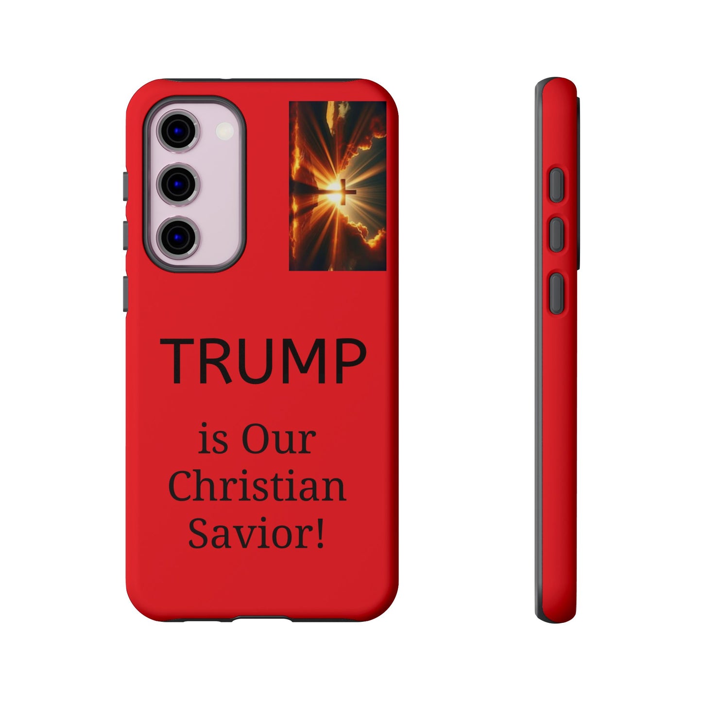 Trump is Our Christian Savior BLESSED phone case 2