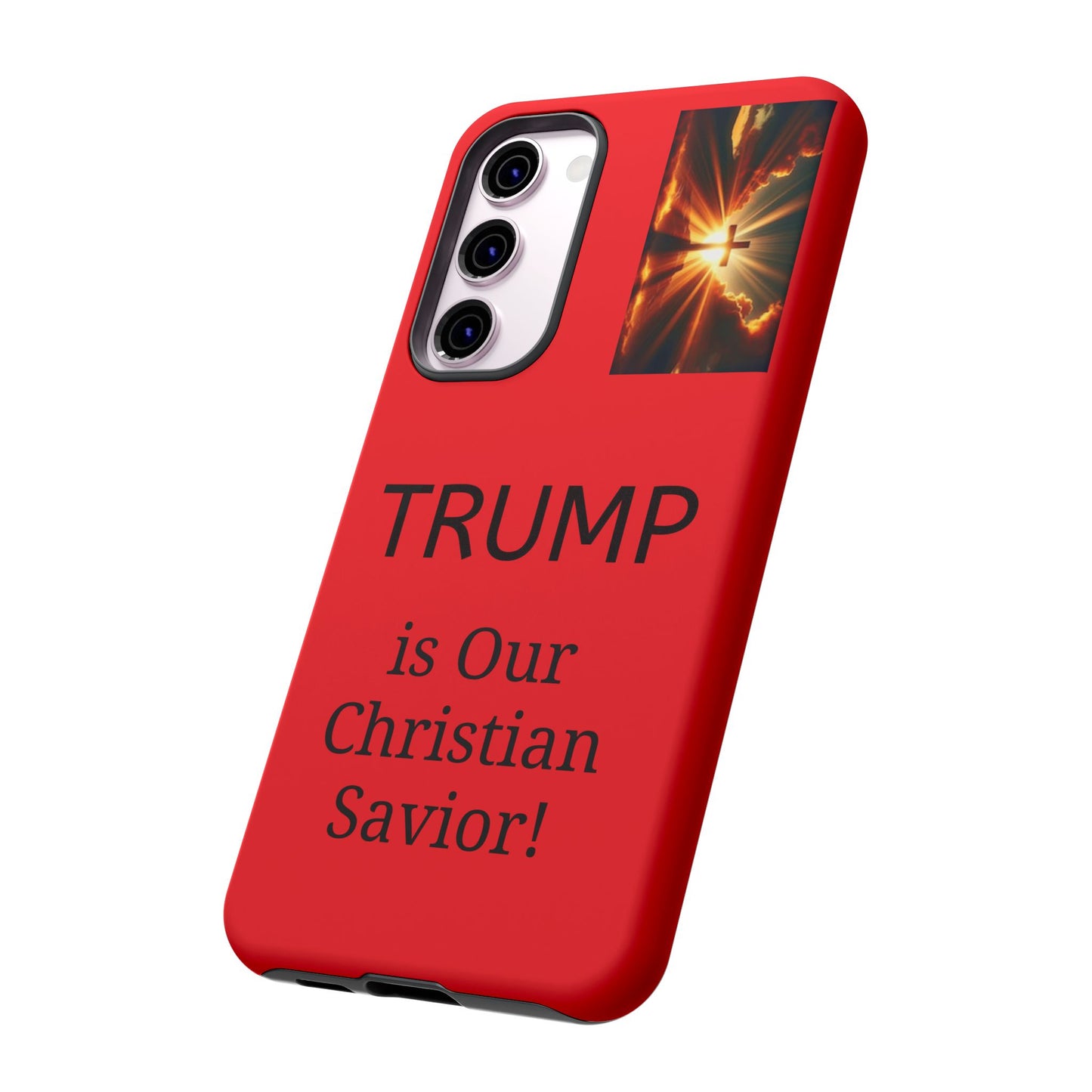 Trump is Our Christian Savior BLESSED phone case 2