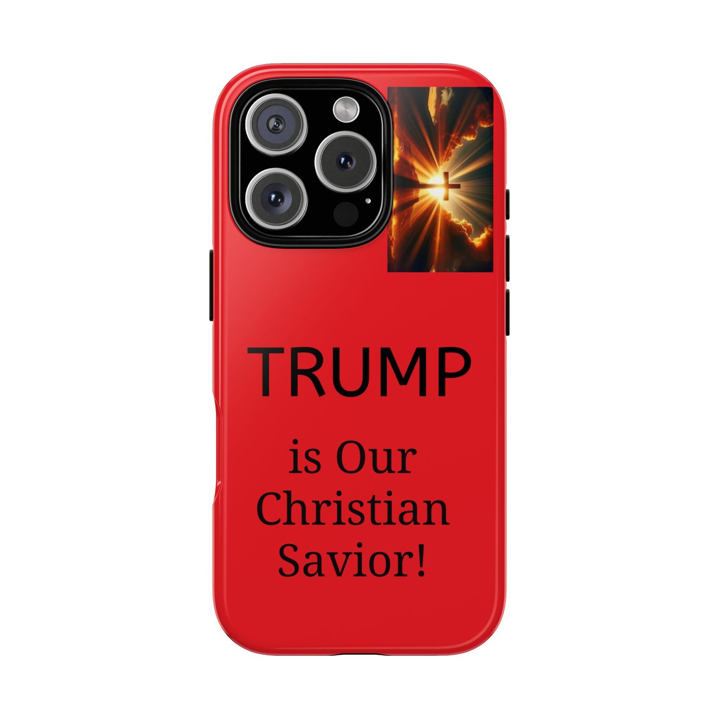 Trump is Our Christian Savior BLESSED phone case 2