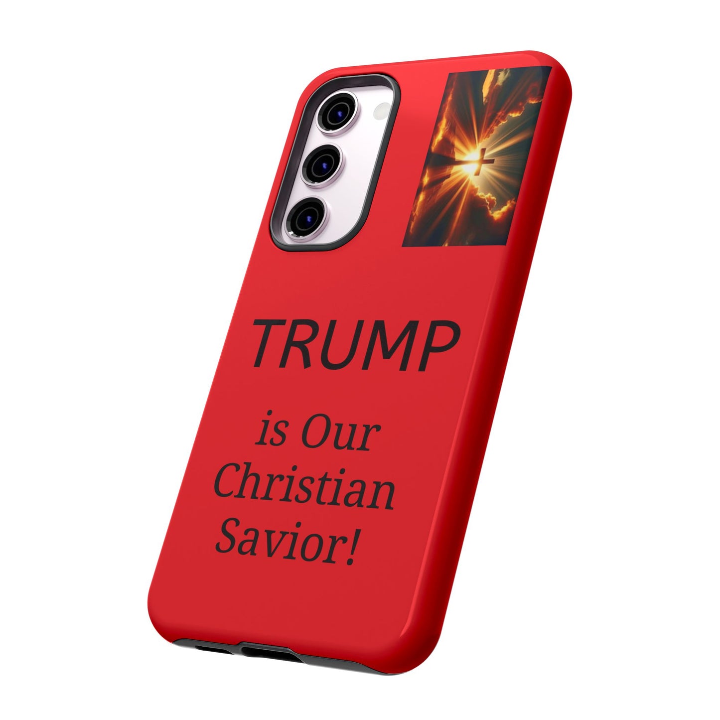 Trump is Our Christian Savior BLESSED phone case 2