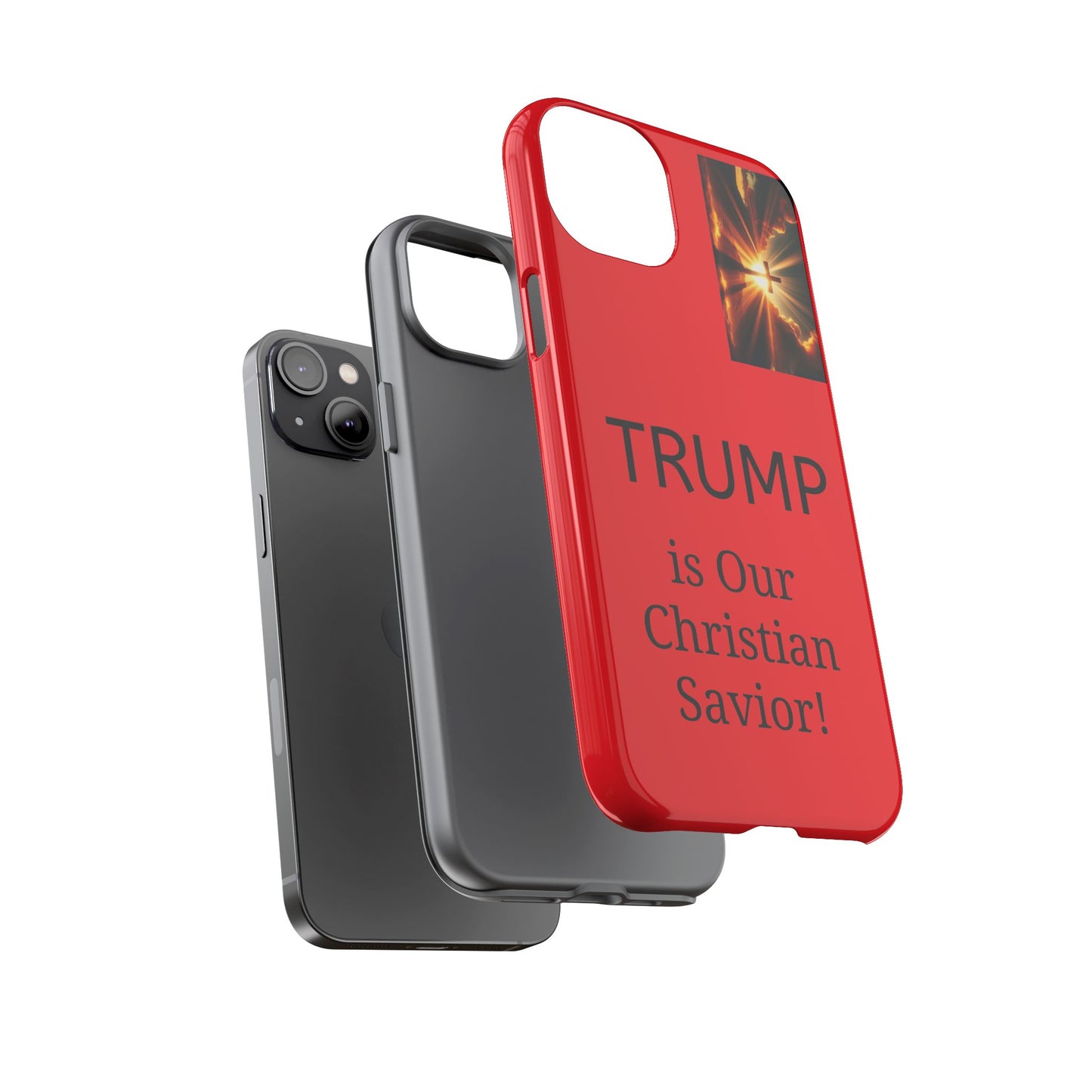 Trump is Our Christian Savior BLESSED phone case 2